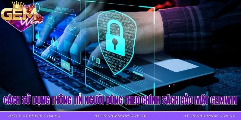 Cách sử dụng thông tin người dùng theo chính sách bảo mật Gemwin