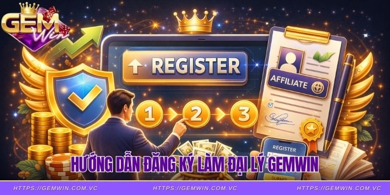 Hướng dẫn đăng ký làm đại lý Gemwin